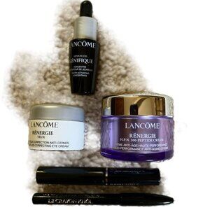 Reversible Lancome Gift Pouch WITH Cosmetics
